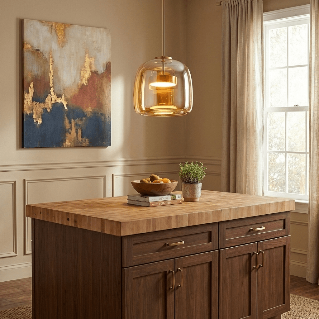 Daeli Sphere Glass Pendant Light