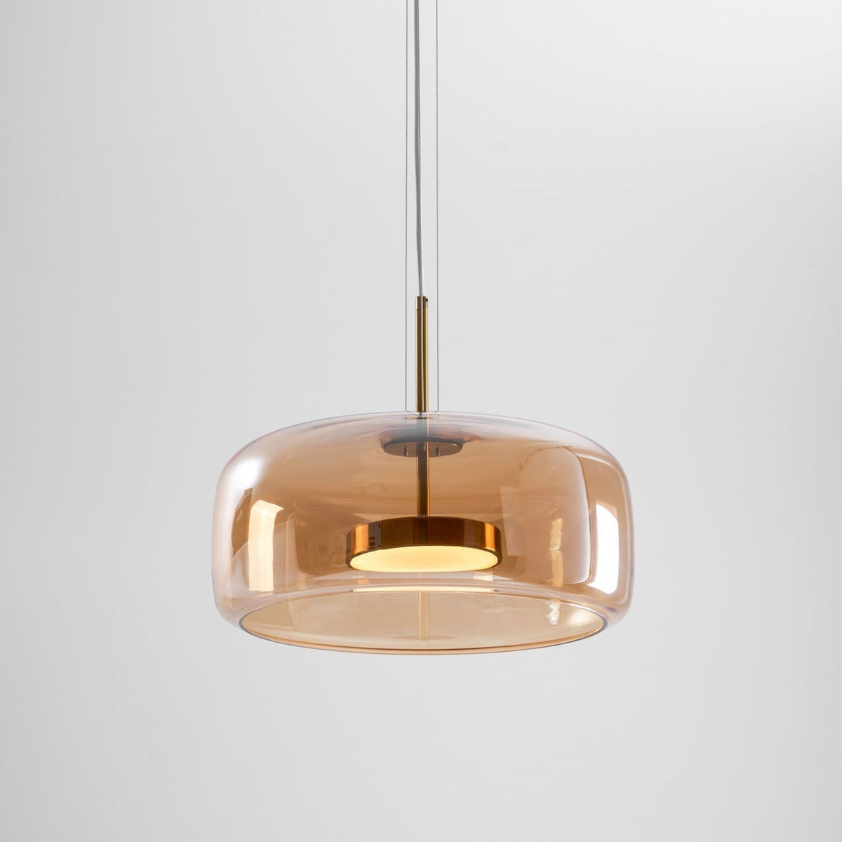 Obsidian Modern Glass Pendant Light