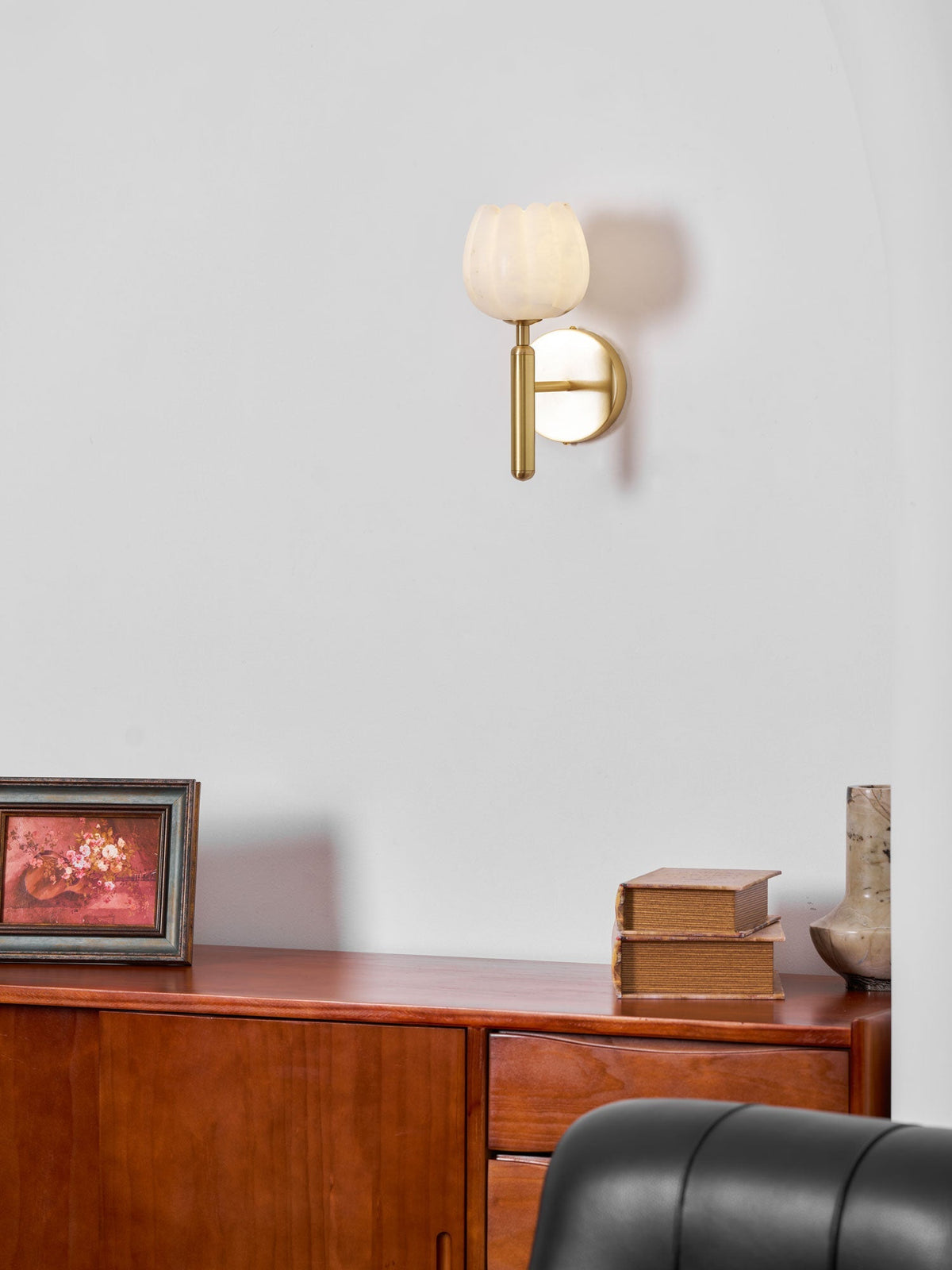 Xika Alabaster Indoor Wall Light