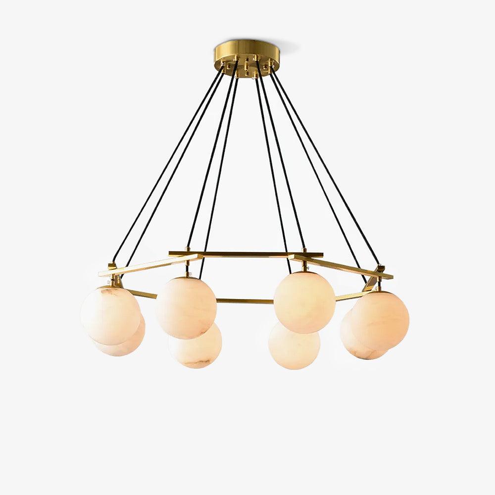 Eirarira Alabaster Chandelier Light