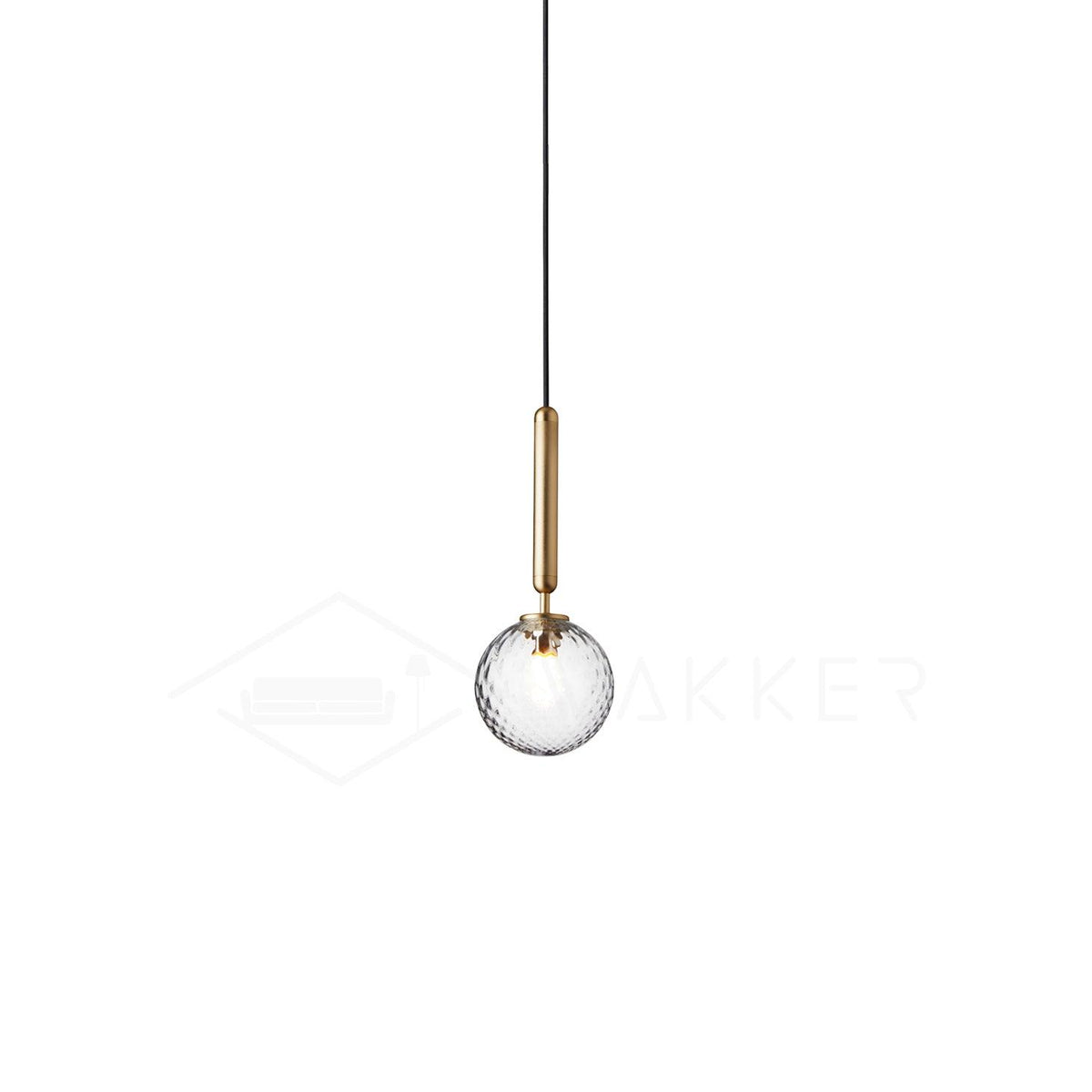 Aurelion Brass Industrial Pendant Light