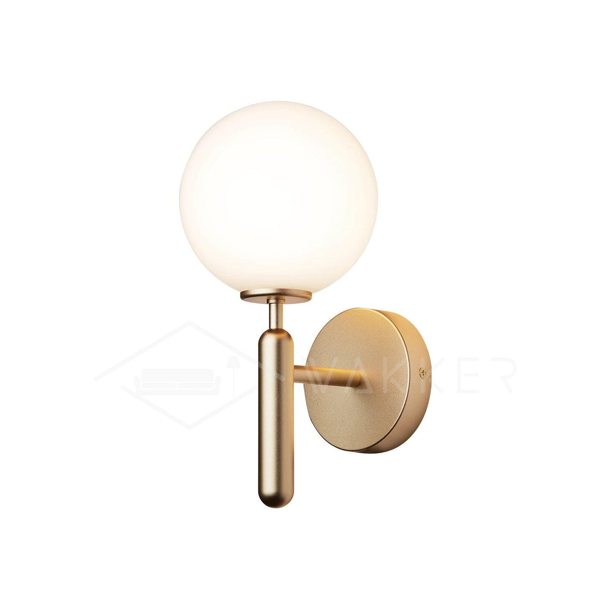 Culorara Modern Minimalist Brass Wall Lamp