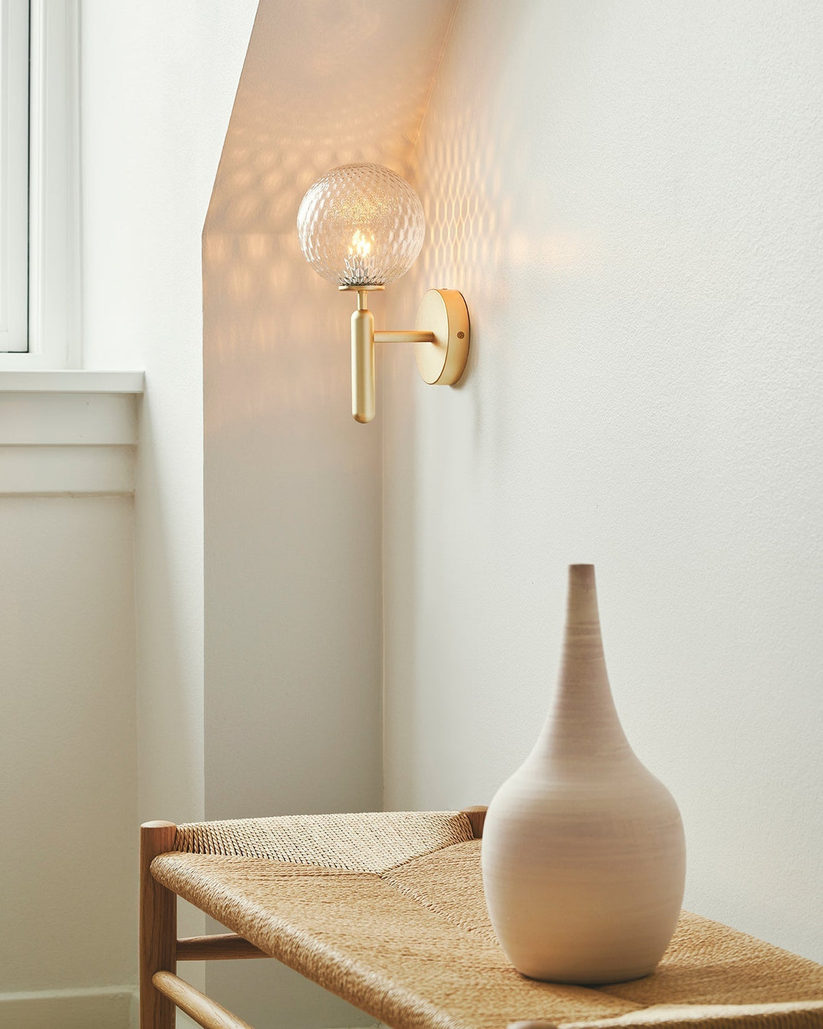 Culorara Modern Minimalist Brass Wall Lamp