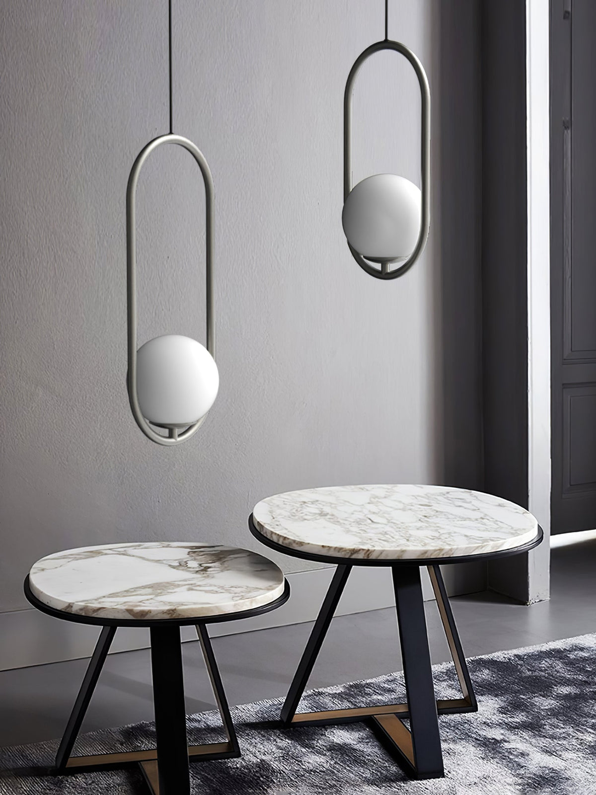 Valcendre Brass Pendant Swag Light