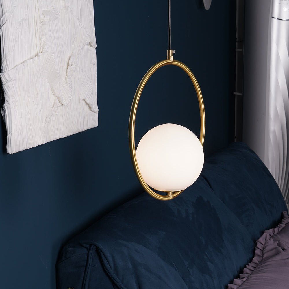 Sorveth Contemporary Brass Pendant Light