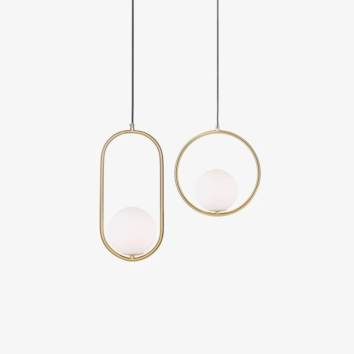 Valcendre Brass Pendant Swag Light