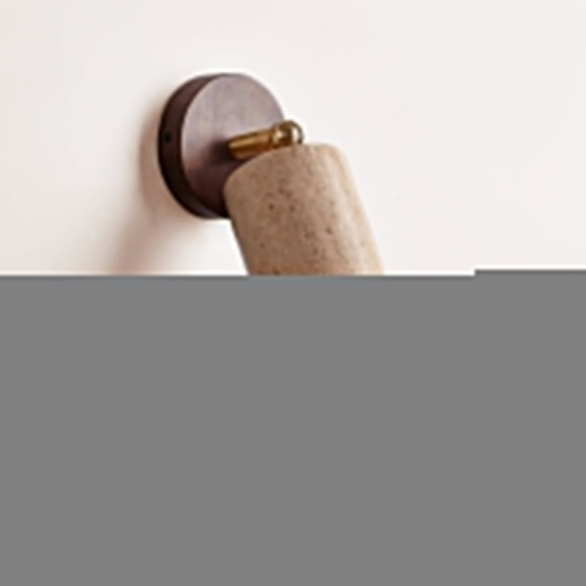 Erzorus Minimalist Travertine Wall Light