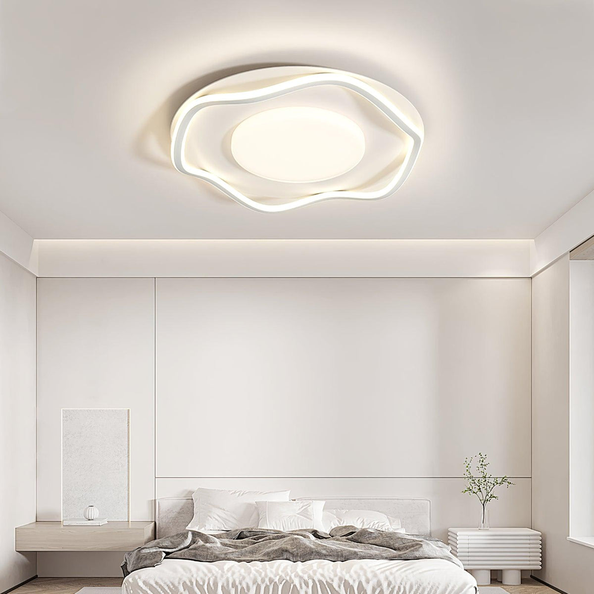 Elvenos Minimalist Cloud Shape Ceiling Lamp