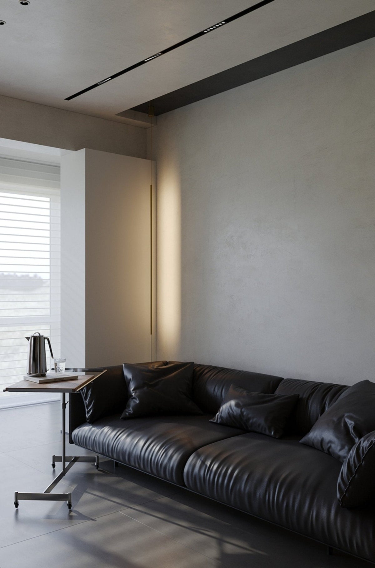 Caelorian Minimalist Linear LED Pendant Light