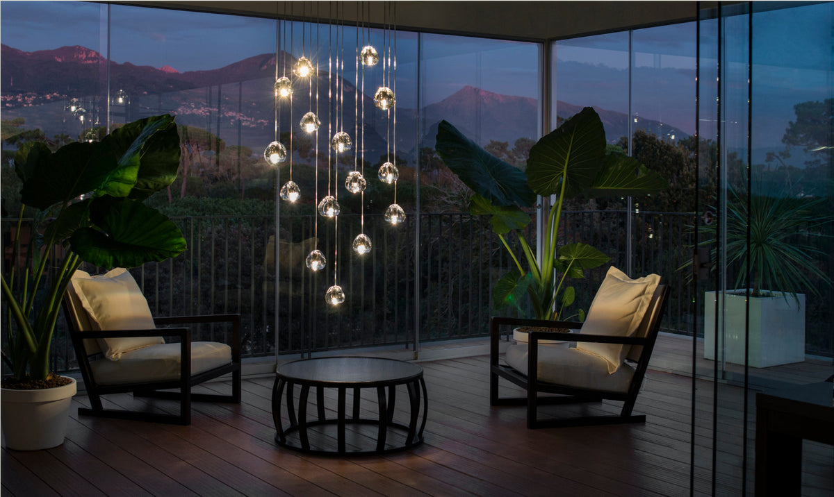 Gevlin Postmodern Luxury Cherry Crystal Pendant Lamp