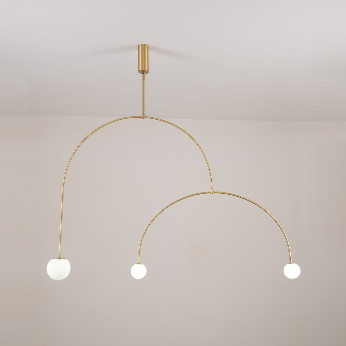 Viraiseon Chandelier Mobile Black Minimalist
