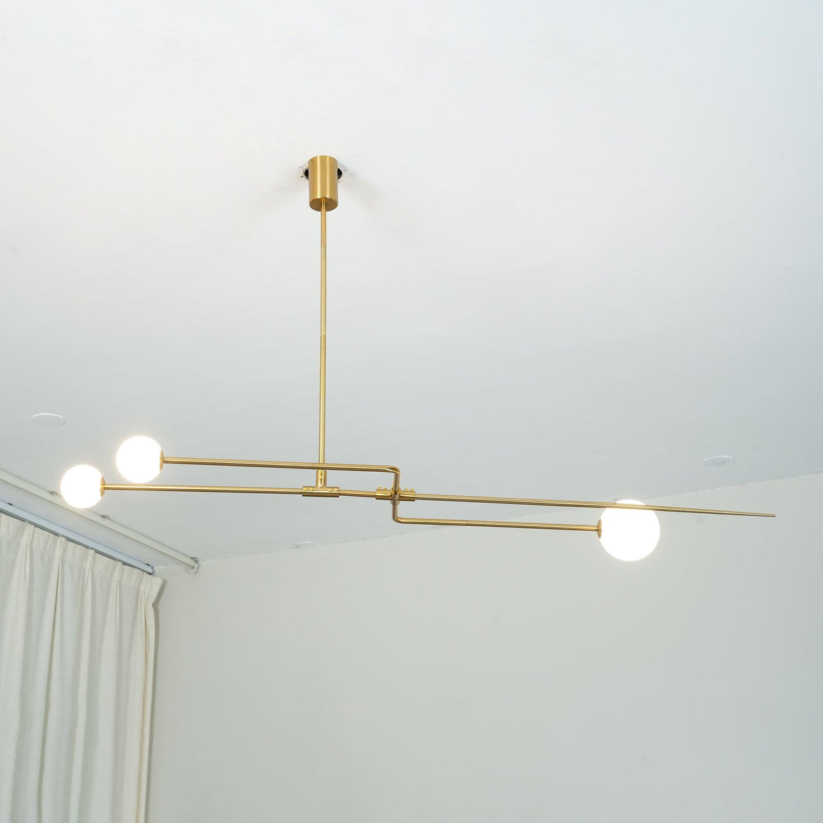 Viraiseon Chandelier Mobile Black Minimalist