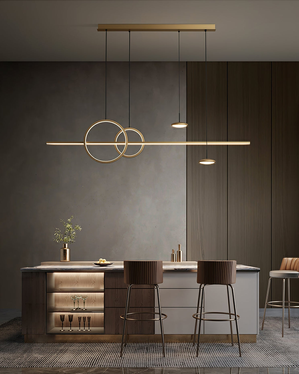 Tildas Pendant Lamp Geometric Ring Minimalist