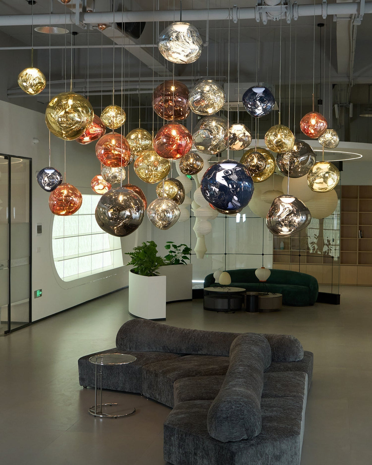 Daria Pendant Lamp Irregular Cluster Sculptural