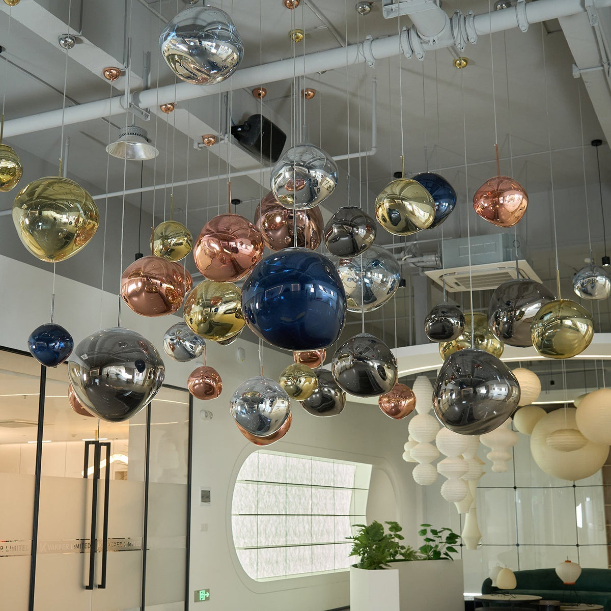Daria Pendant Lamp Irregular Cluster Sculptural