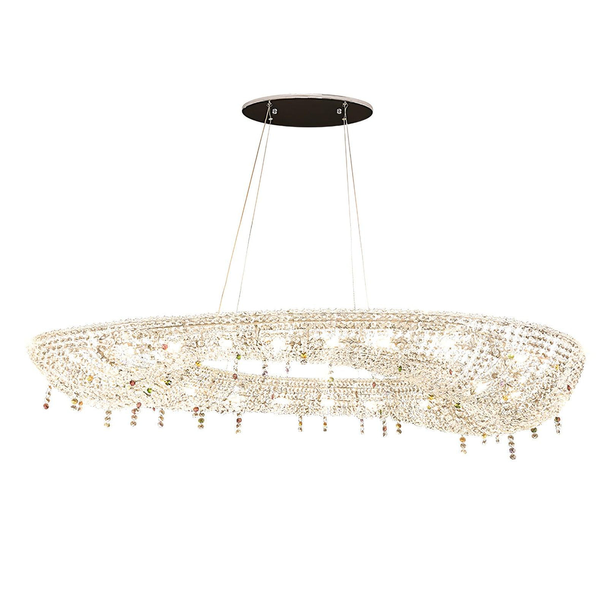 Bior Embellished Crystal Pendant Light