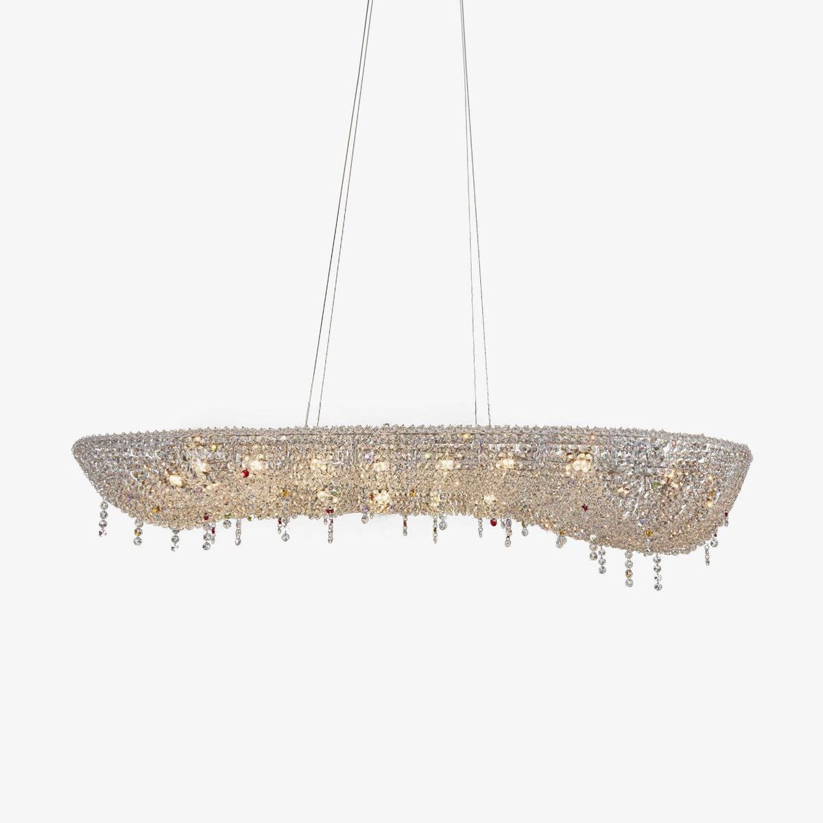 Bior Embellished Crystal Pendant Light