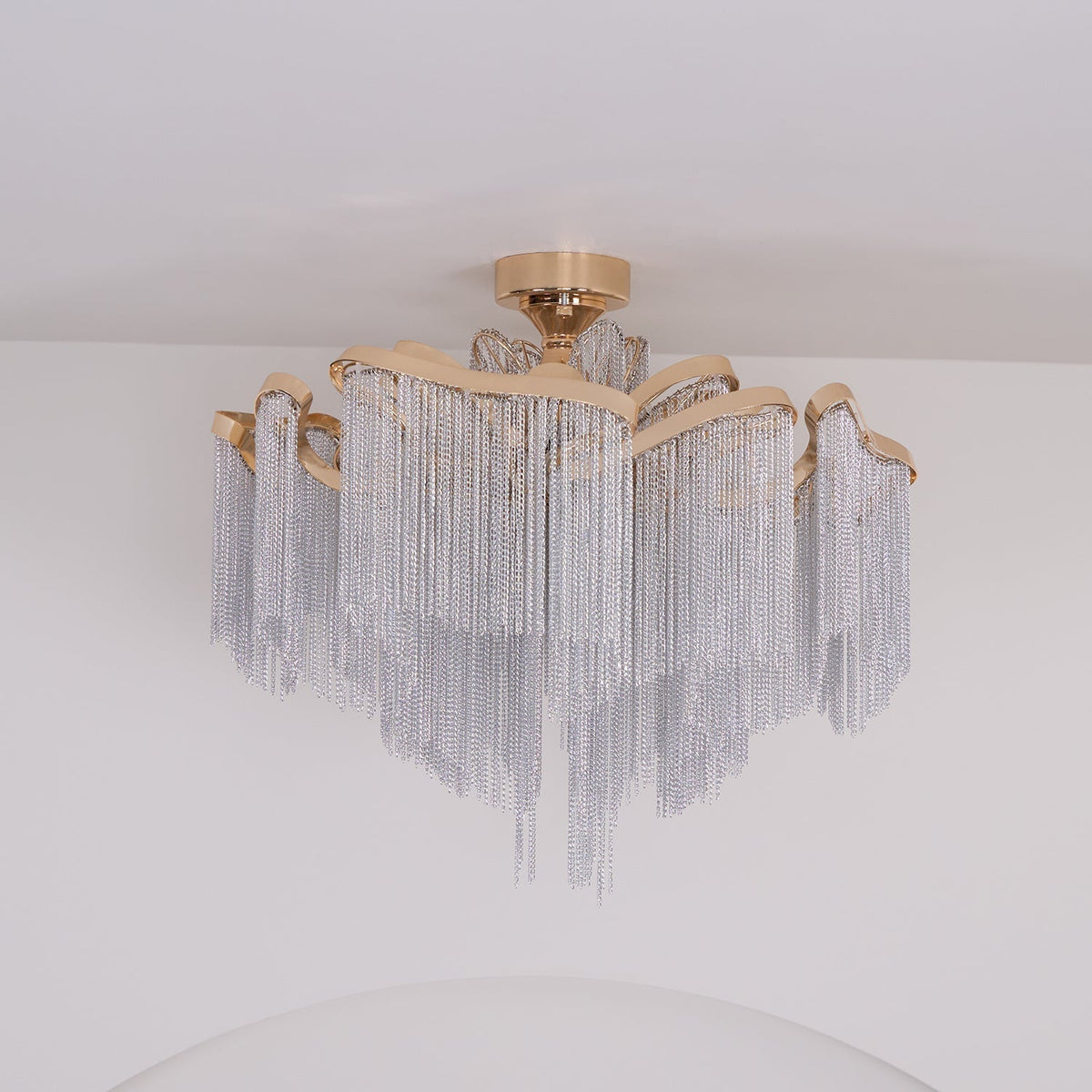 Mevrin Ceiling Lamp Modern Tassel Art