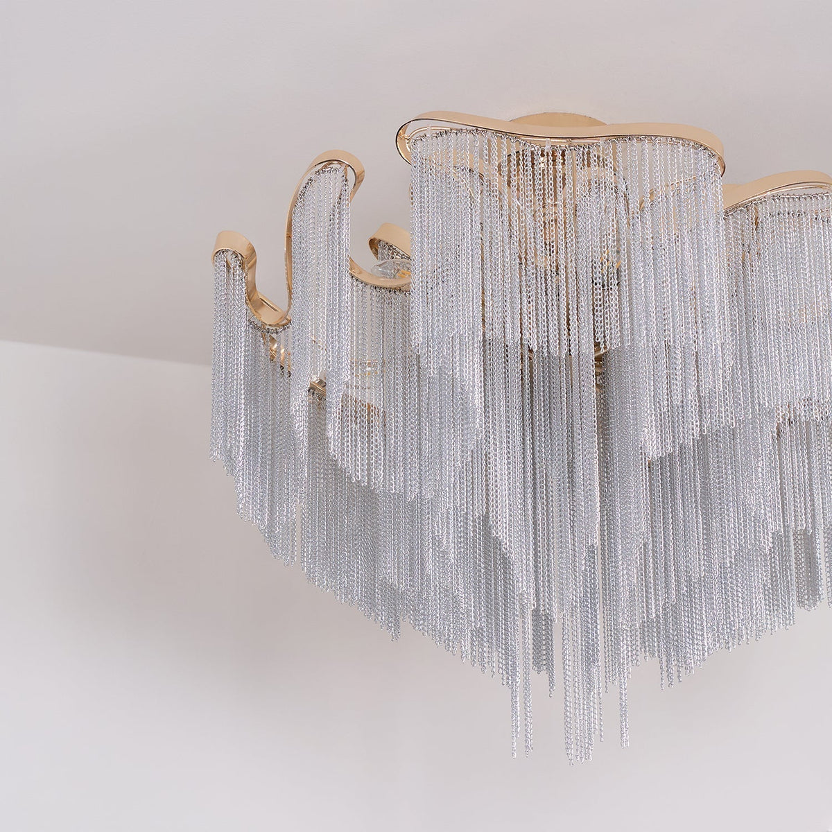 Mevrin Ceiling Lamp Modern Tassel Art
