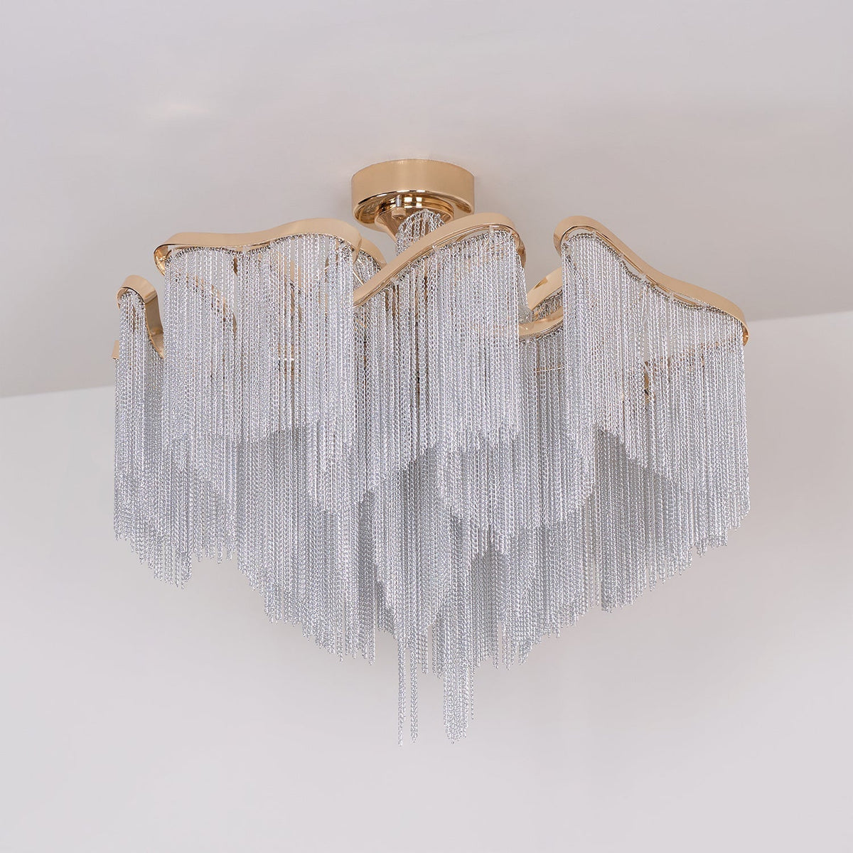 Mevrin Ceiling Lamp Modern Tassel Art