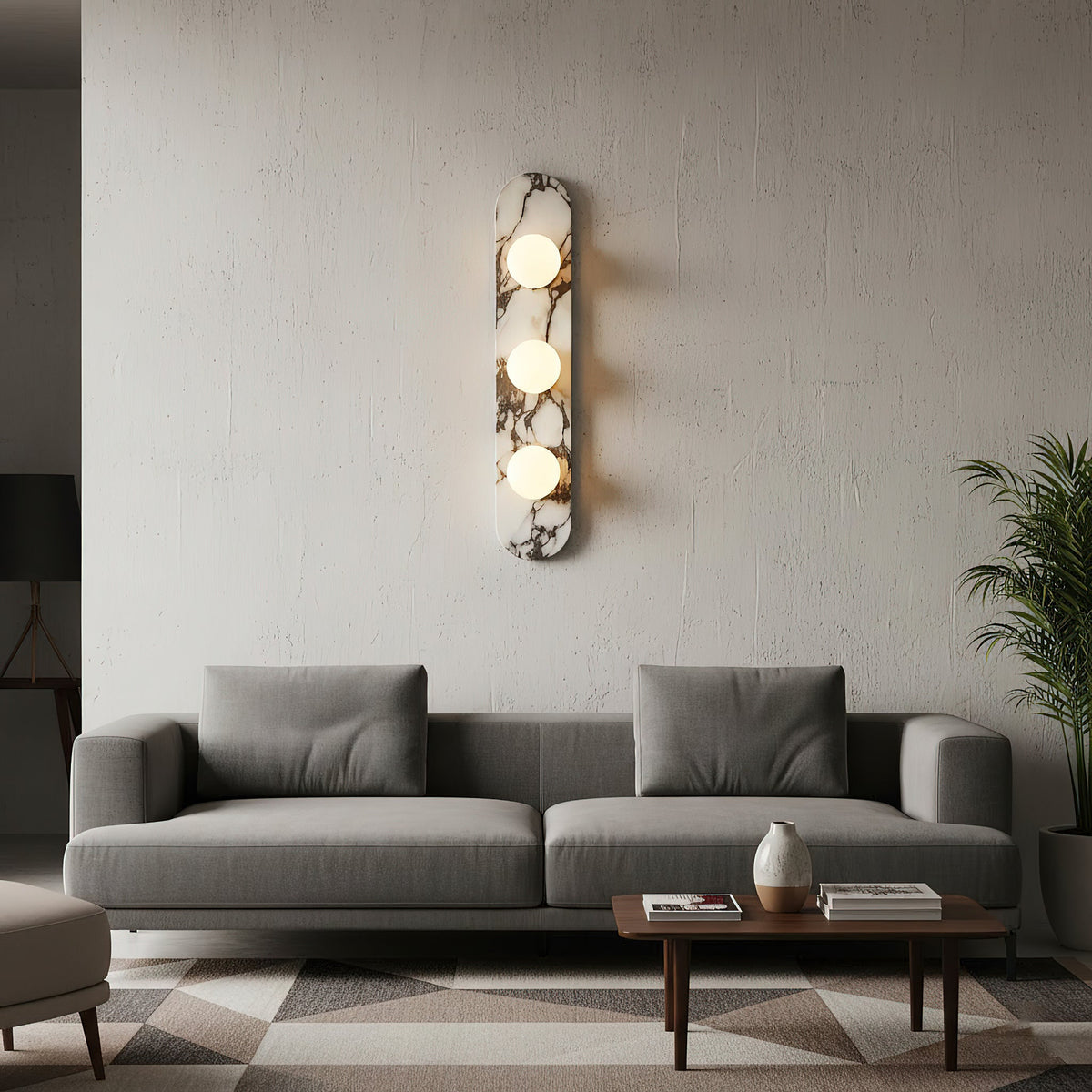 Enima Marble Indoor Wall Light