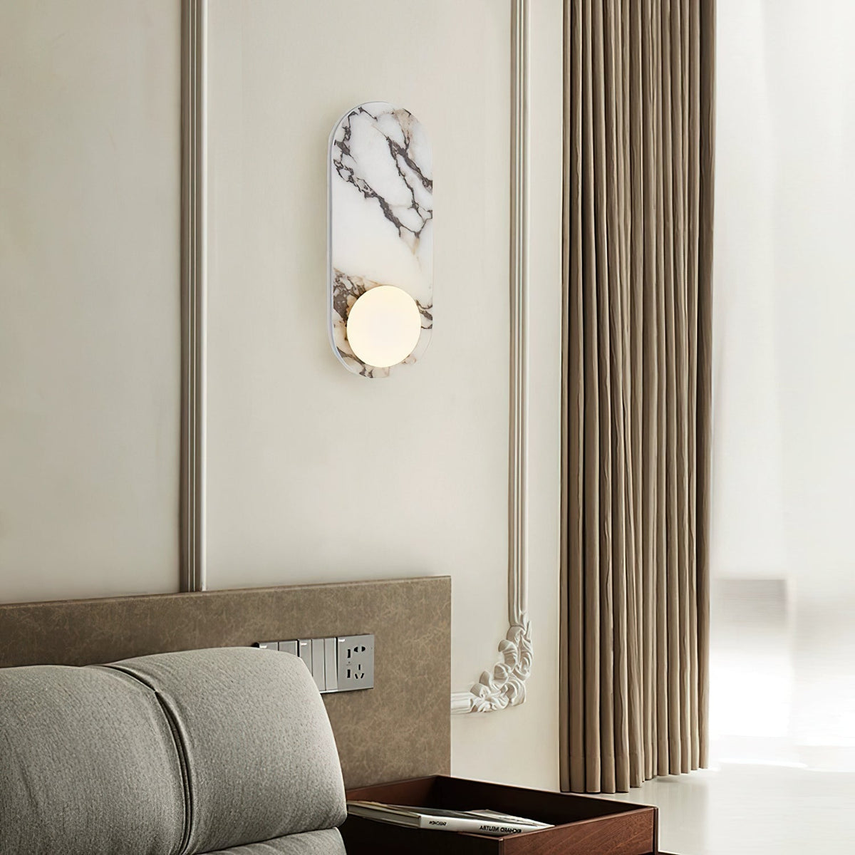 Enima Marble Indoor Wall Light