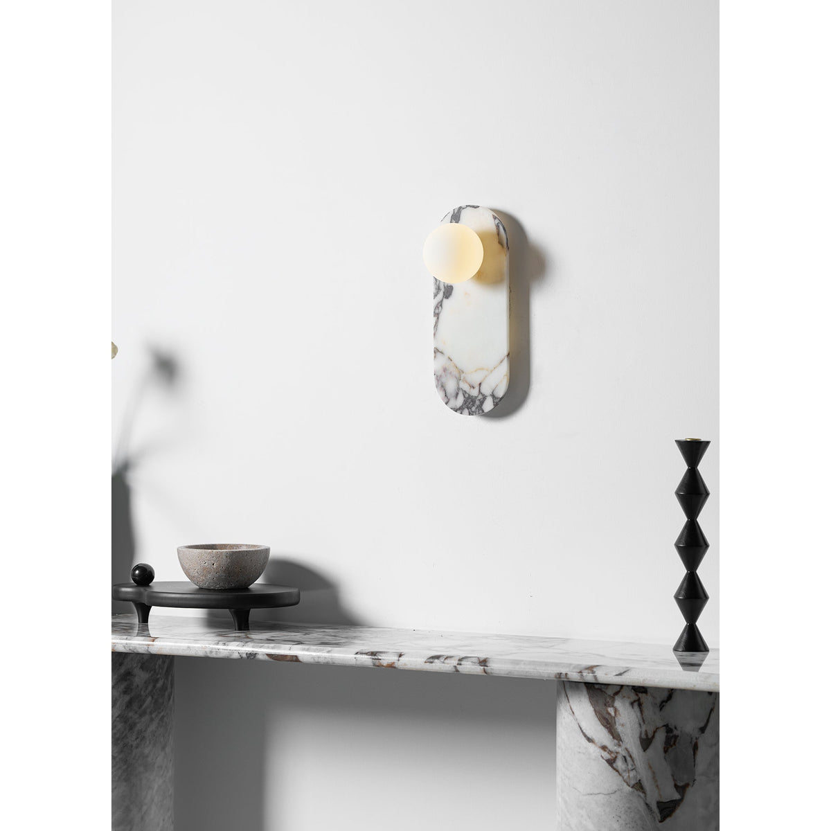 Enima Marble Indoor Wall Light