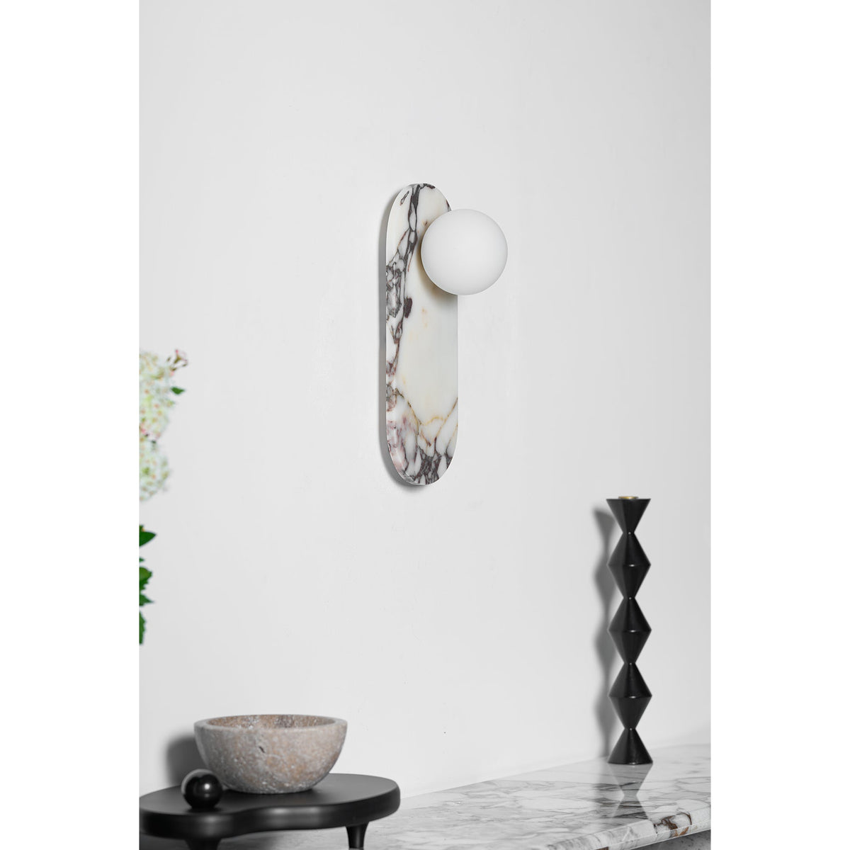 Enima Marble Indoor Wall Light