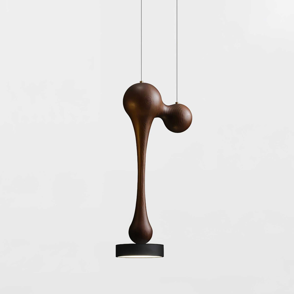 Drovia Rustic Wooden Pendant Light