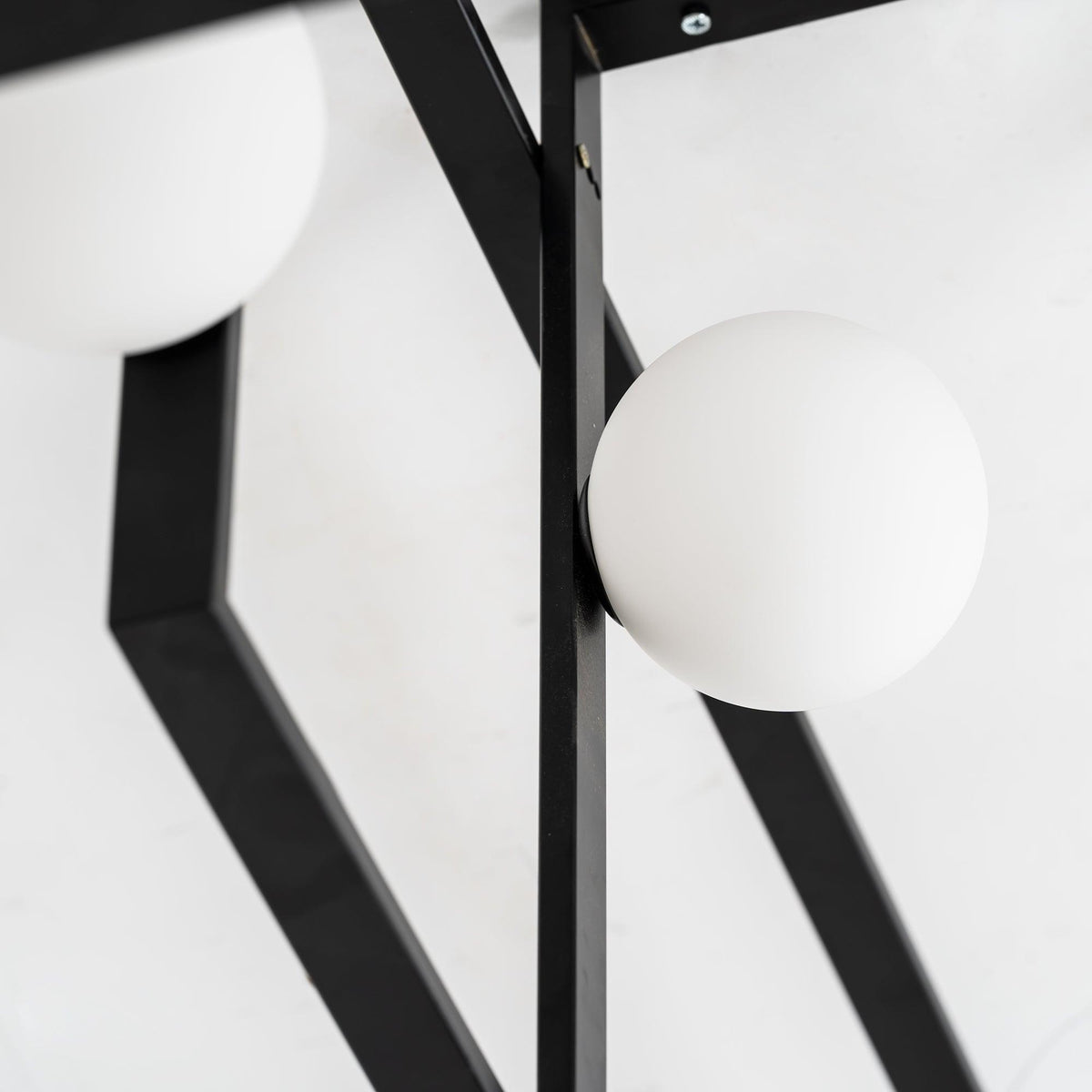 Veliiel Chandelier Mondrian Glass Brass Geometric Modern
