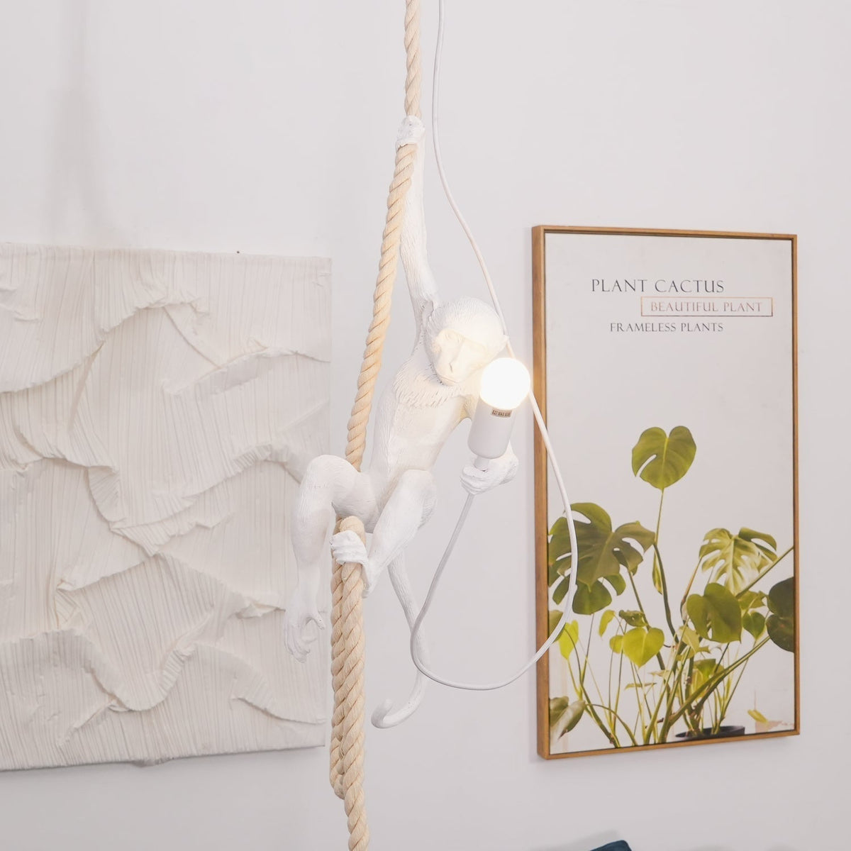 Epiran Resin Rope Artistic Pendant Lamp