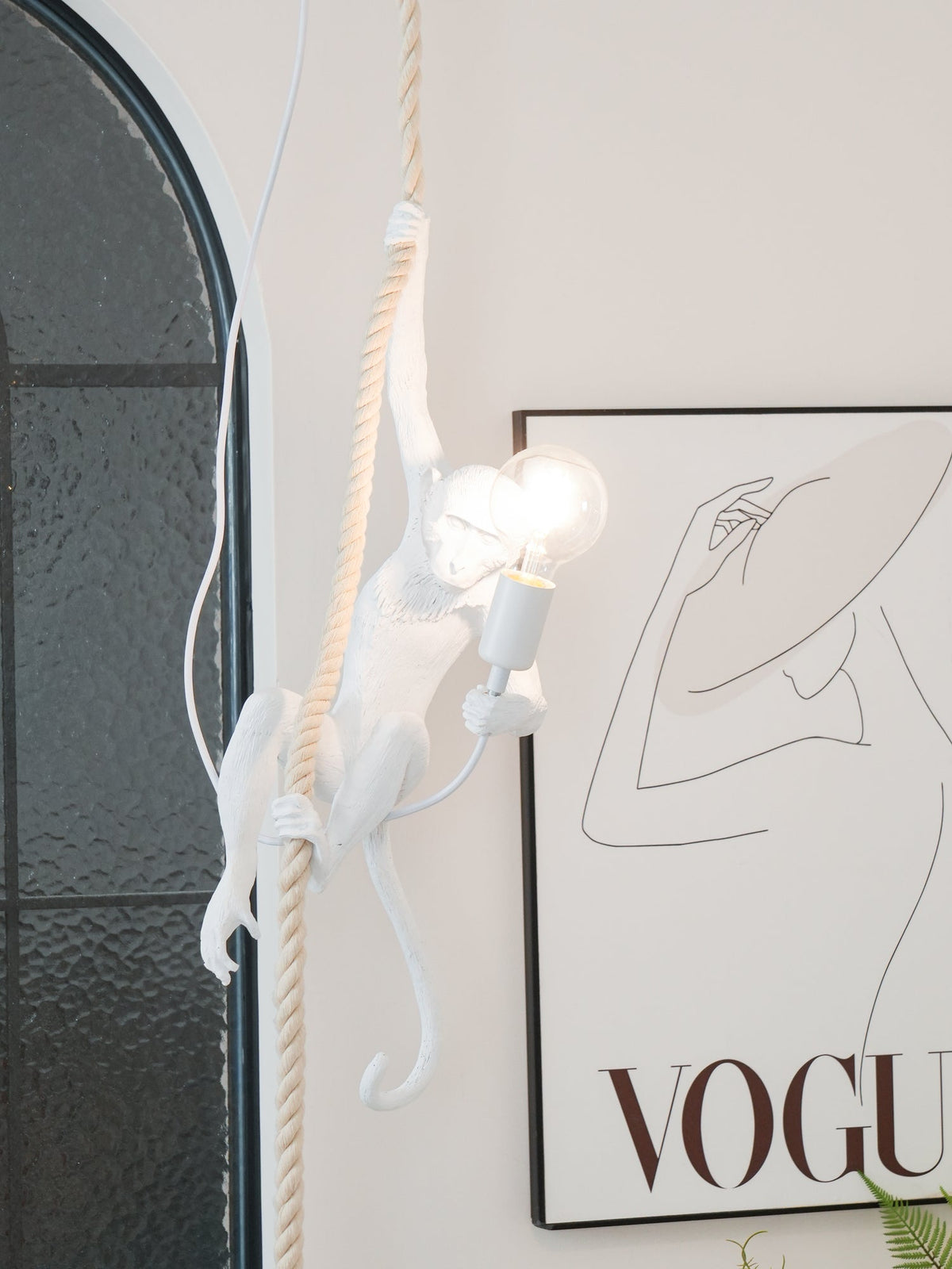 Epiran Resin Rope Artistic Pendant Lamp