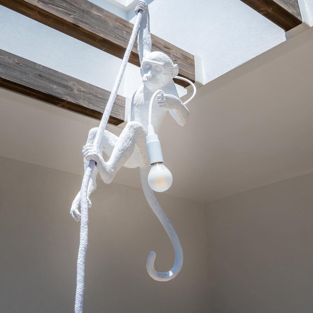 Epiran Resin Rope Artistic Pendant Lamp