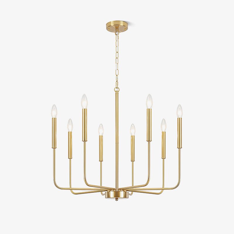 Luminora Chandelier Candle Arm Modern