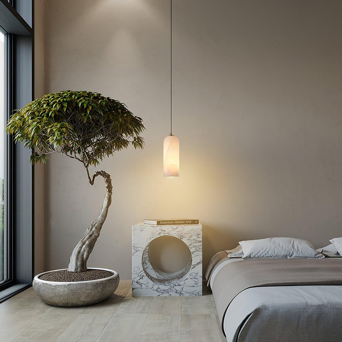 Naem Alabaster Pendant Light