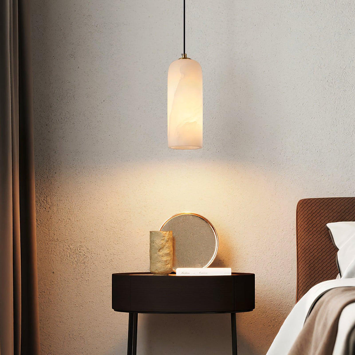 Hecate Pendant Light Alabaster