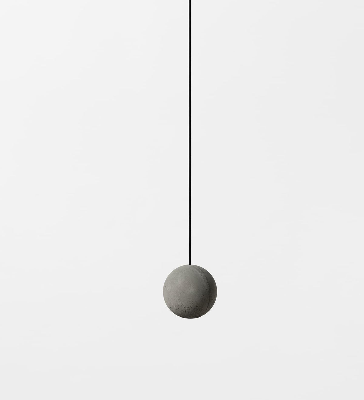 Umi Pendant Lamp Concrete Sphere Moon Minimalist