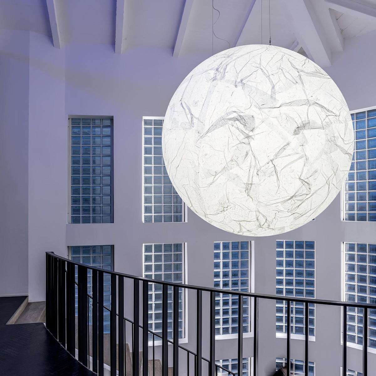 Globe Minimalist Silk Pendant Lamp
