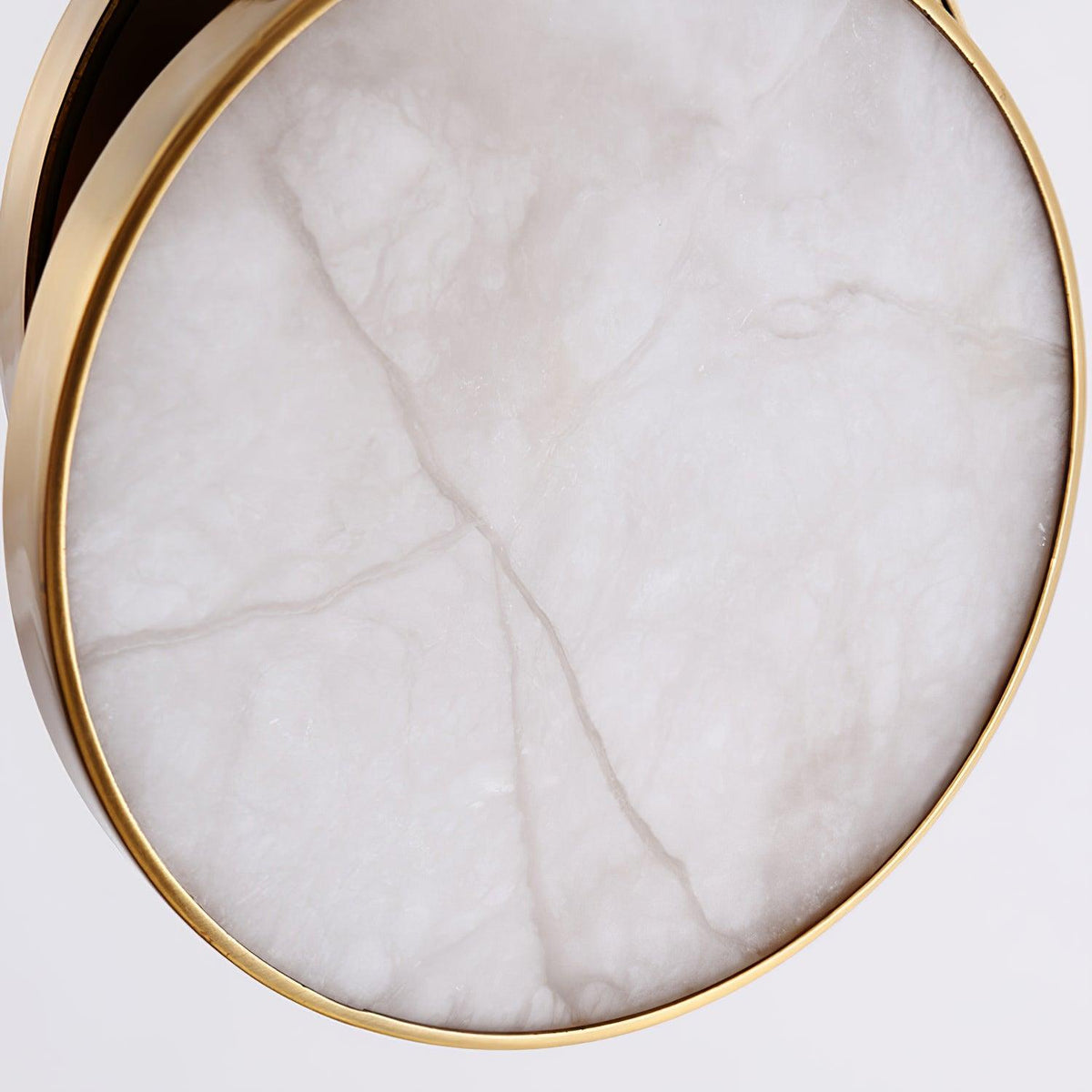 Synoryra Dual Disc Alabaster Pendant Light