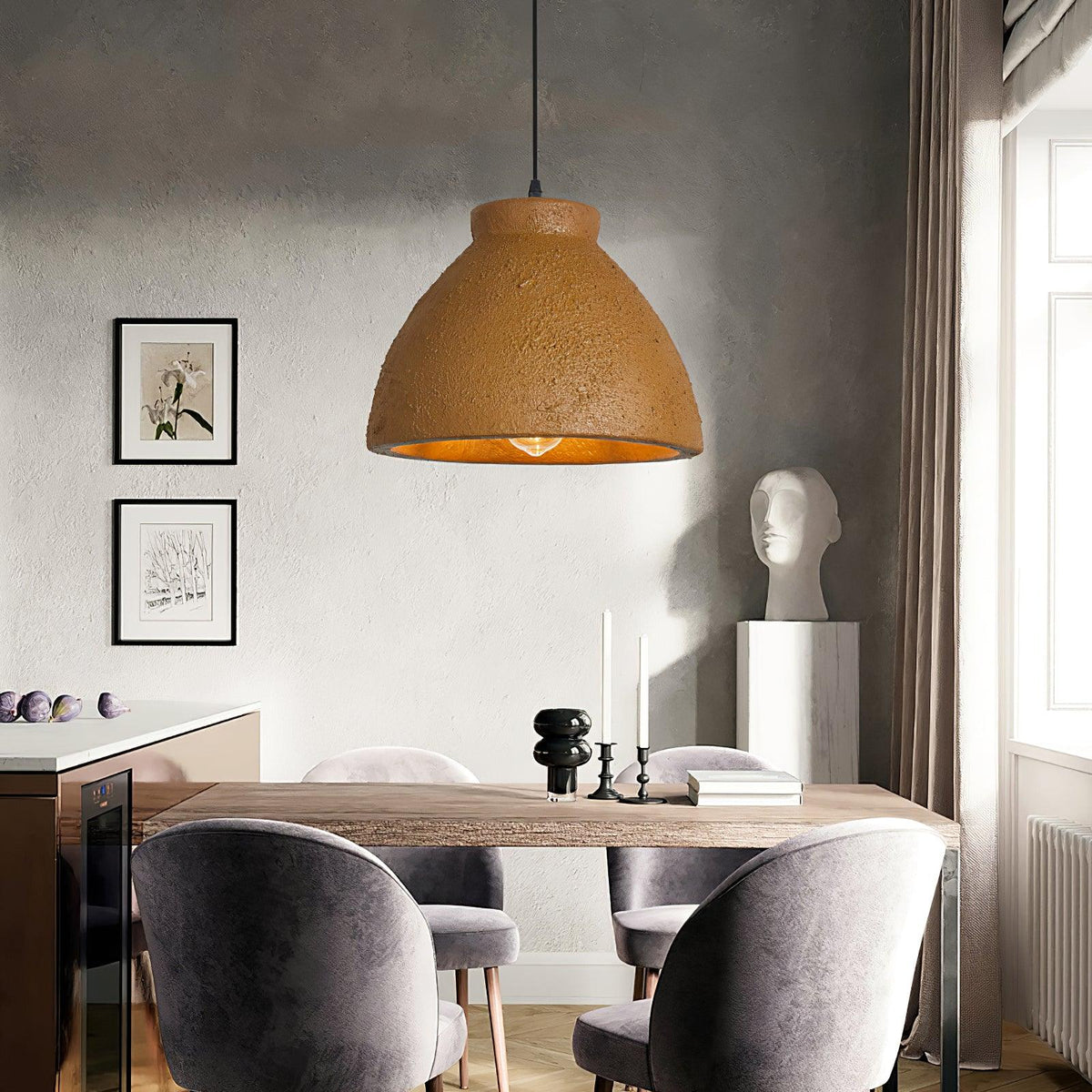 Osileth Wabi-Sabi Resin Pendant Light