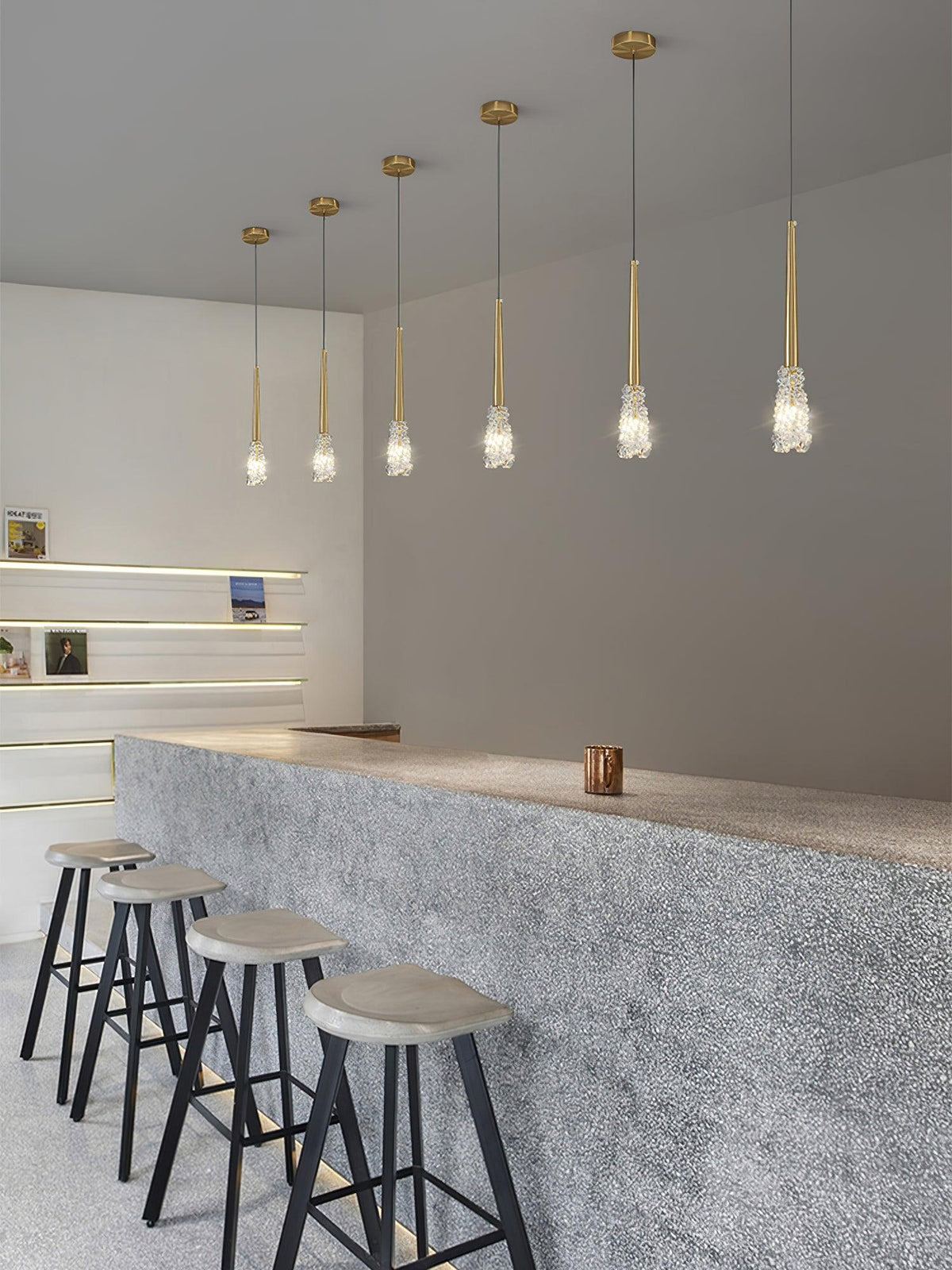 Mozzi Modern Crystal Pendant Light