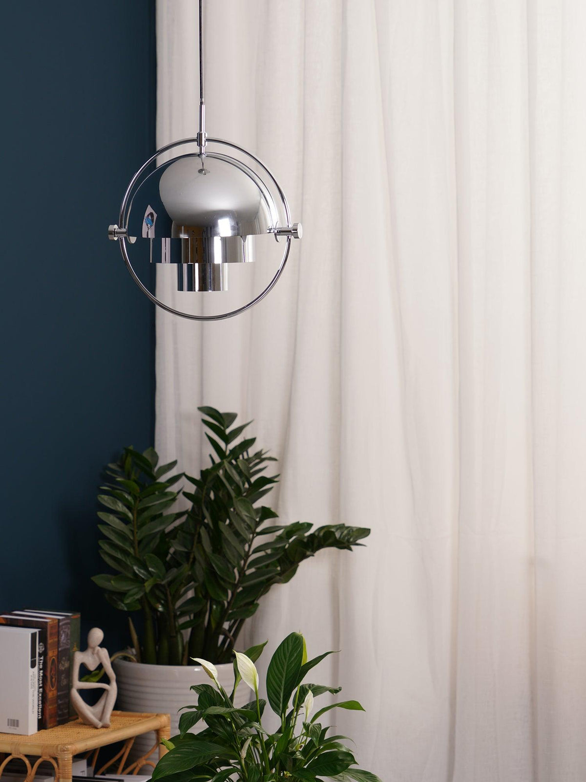 Miruaine Pendant Lamp Deformed Ball Golden
