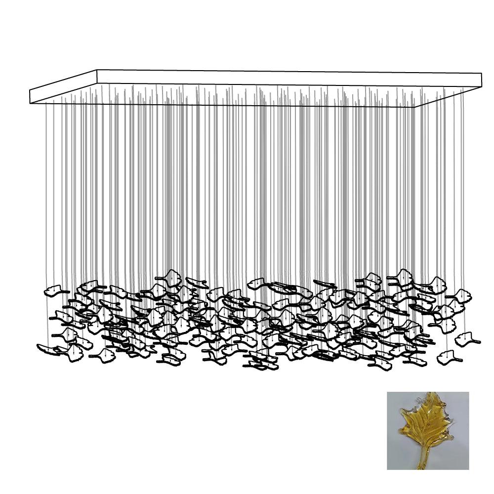 Maple Canopy Crystal Chandelier