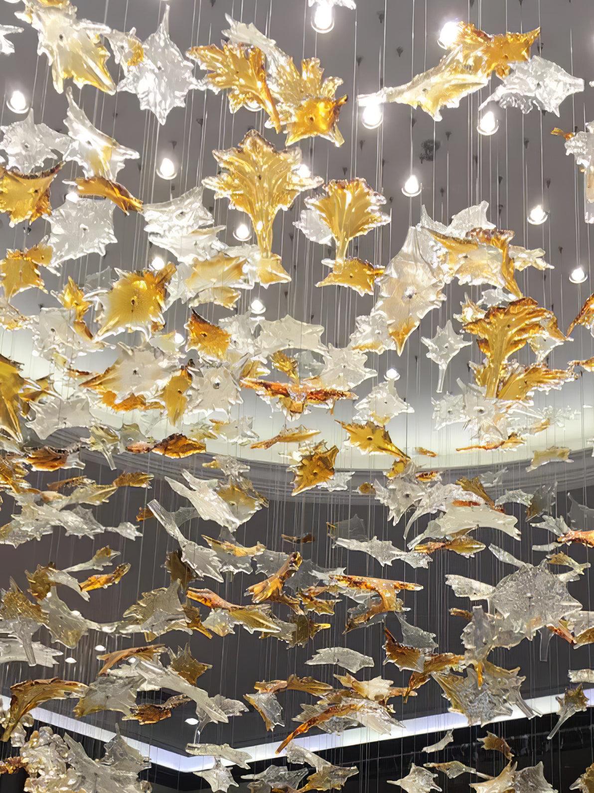 Maple Canopy Crystal Chandelier