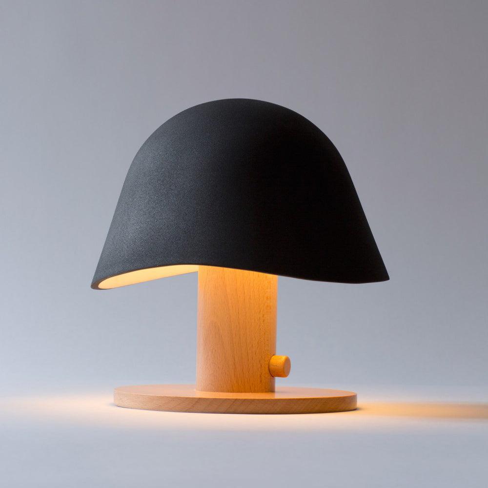 Wond Resin Wood Table Lamp
