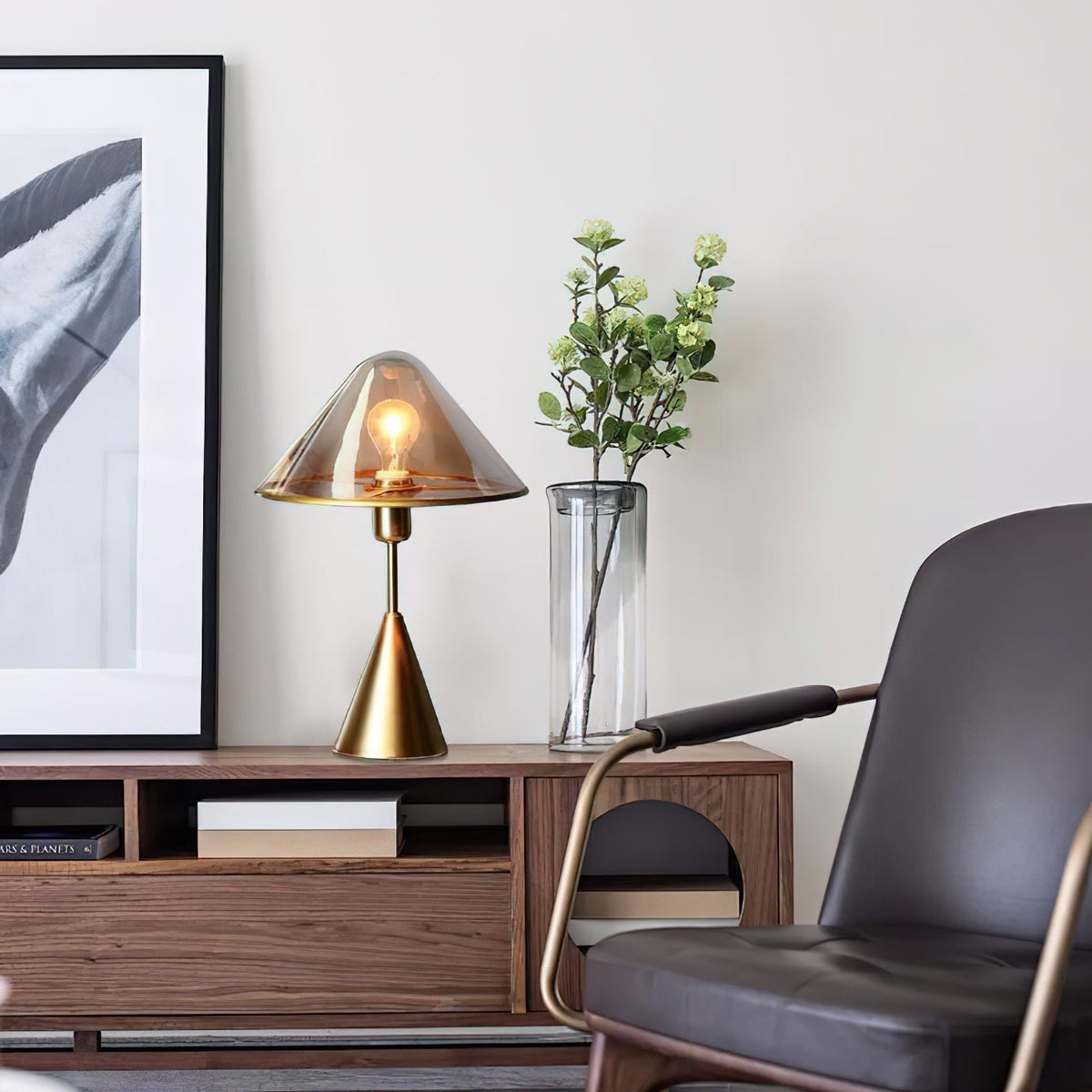 Mushroom Contemporary Table Lamp