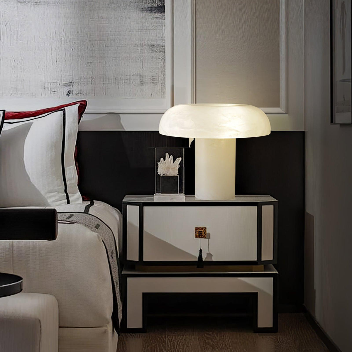 Ivvinos Tentacle Alabaster Table Lamp