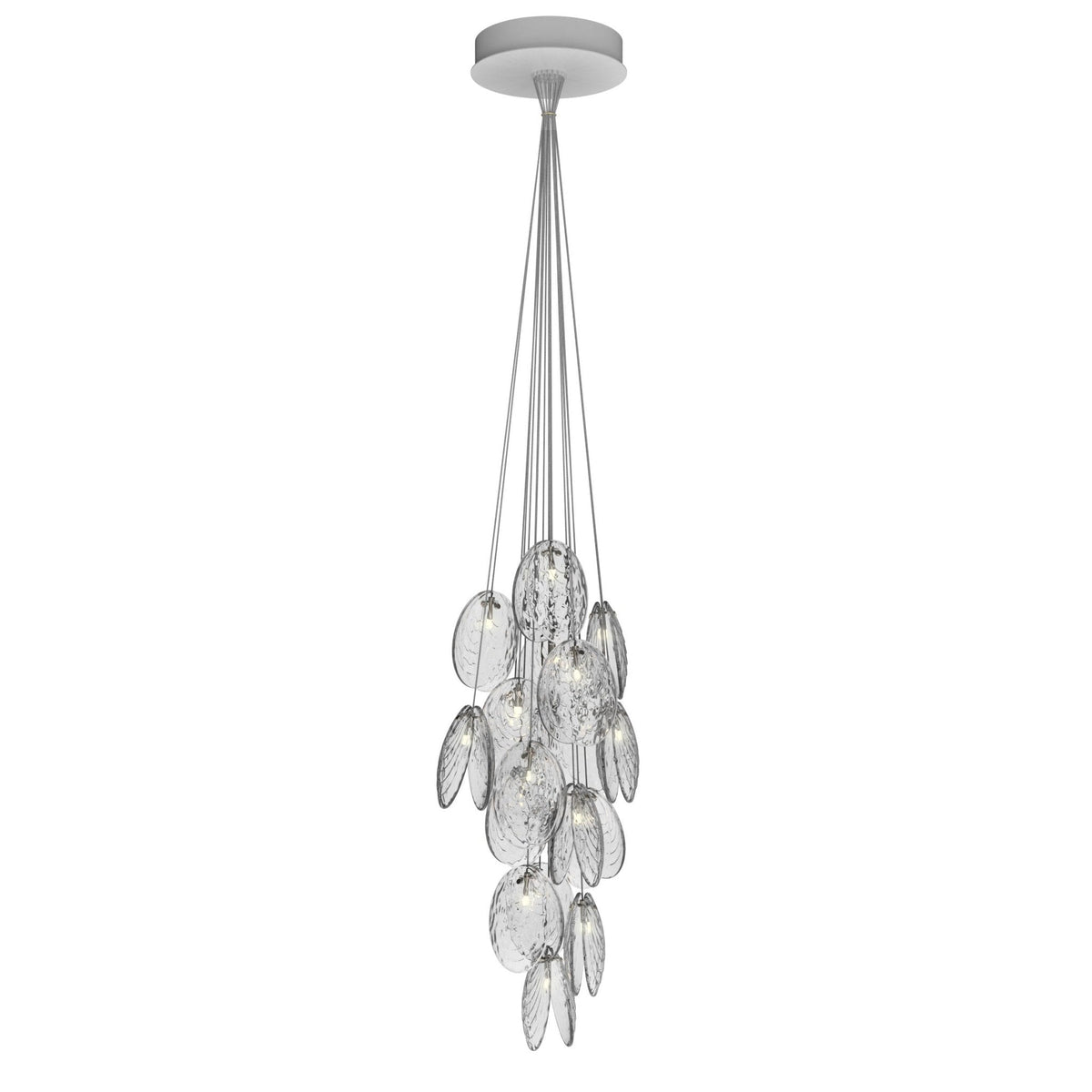 Thalassic Shell Architectural Cluster Chandelier