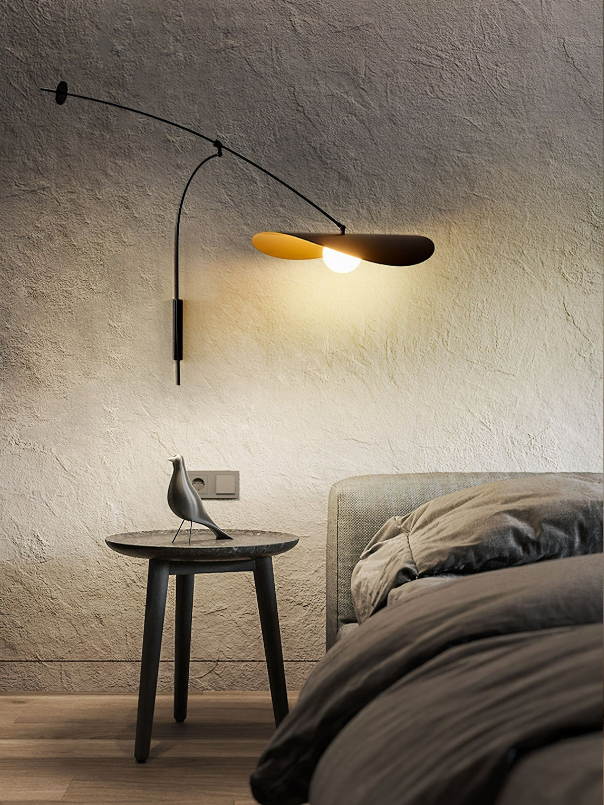 Tirove Glass Minimalist Wall Lamp