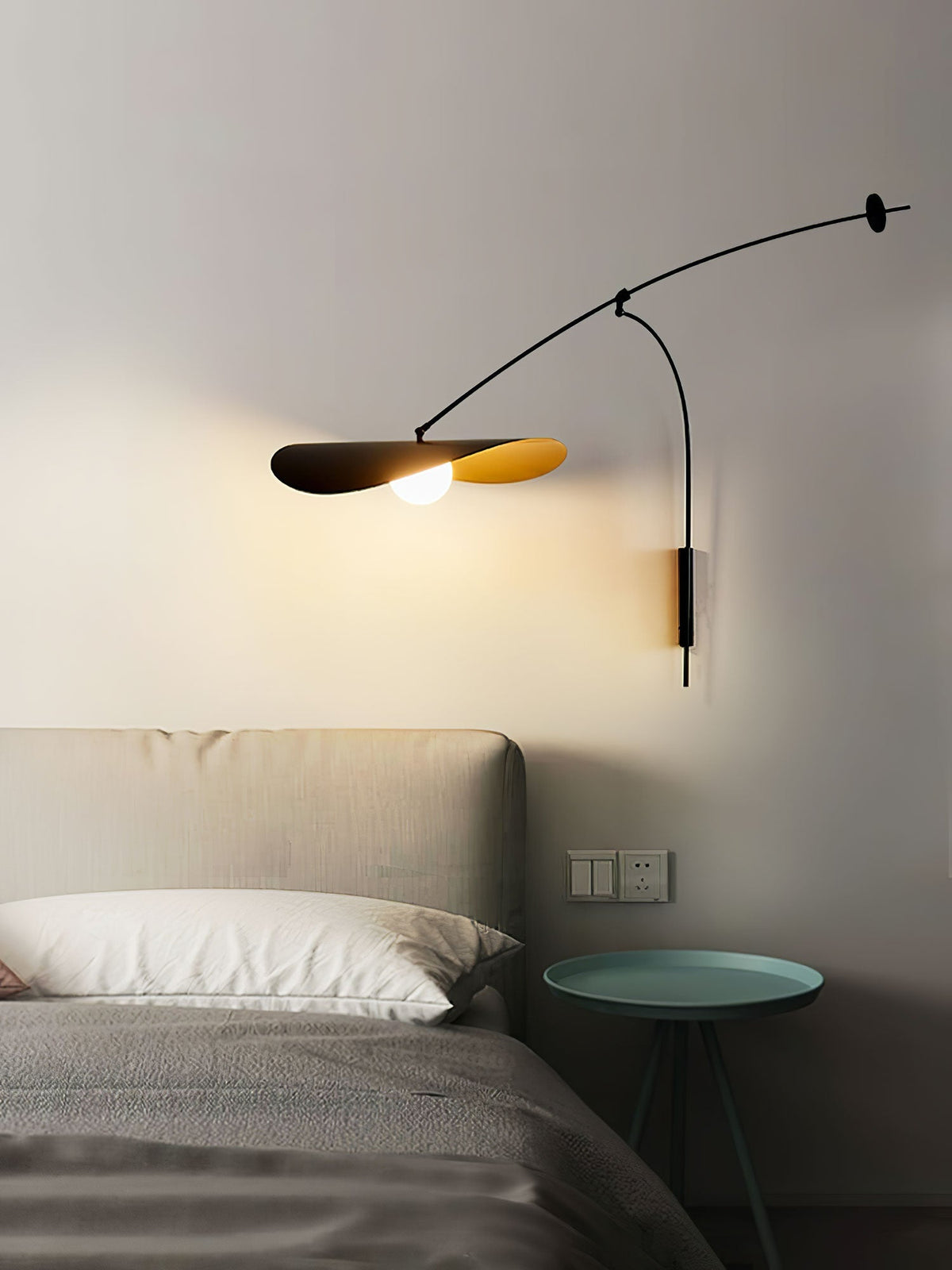 Tirove Glass Minimalist Wall Lamp